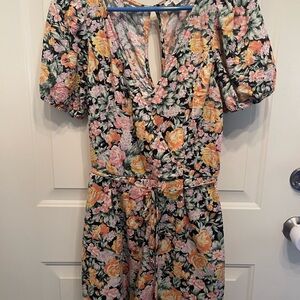 American Eagle Floral Romper
